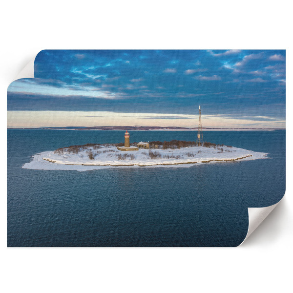 Plakat na ścianę Zimowy pejzaż