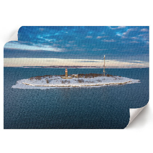 Plakat na ścianę Zimowy pejzaż