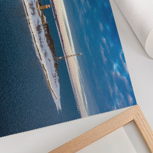 Plakat na ścianę Zimowy pejzaż