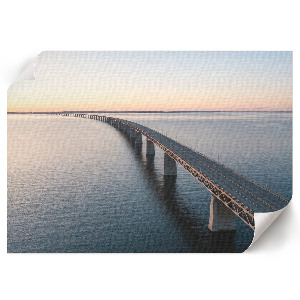 Plakat ścienny z motywem mostu morskiego