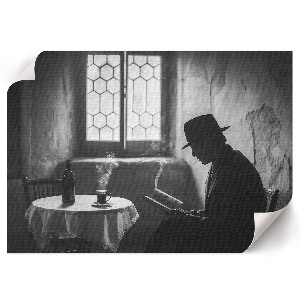 Plakat dekoracyjny Zaduma i elegancja