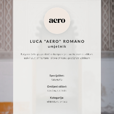 Plakat dekoracyjny „Zaduma i elegancja”