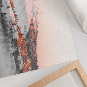 Plakat ścienny Zimowe wzgórze