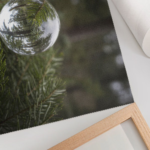 Plakat dekoracyjny Sosnowe odbicie