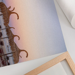 Plakat na płótnie Plażowy relaks