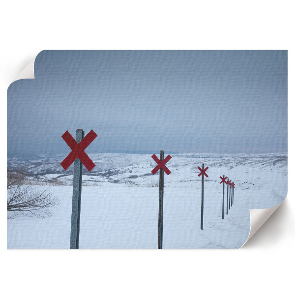 Plakat Zimowy krajobraz