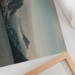 Plakat na płótnie Górska panorama