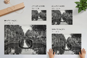 Plakat na ścianę Most miejski