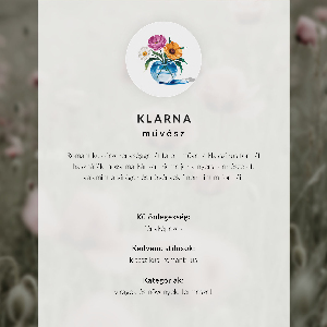 Plakat dekoracyjny Różowa dalia