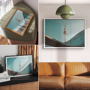 Plakat na ścianę Miejski pejzaż