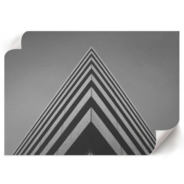 Plakat przedstawiający nowoczesną architekturę