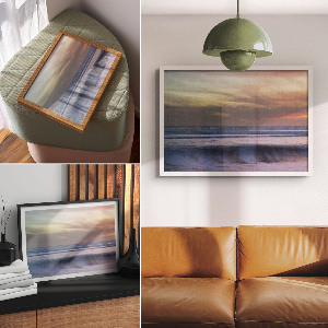 Plakat ścienny Nadmorski zachód