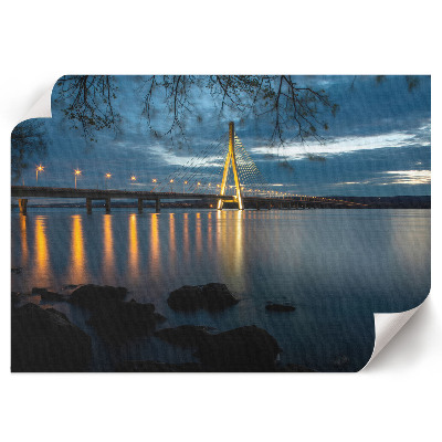 Plakat dekoracyjny „Nocny most”