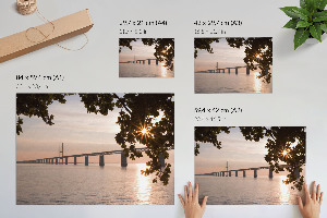 Plakat dekoracyjny Most natura