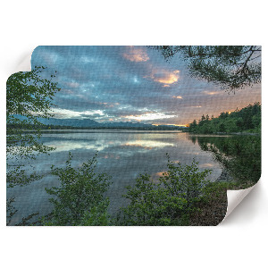 Plakat Zachód słońca