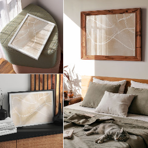 Plakat ścienny Abstrakcyjna elegancja