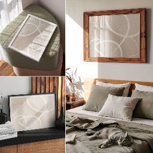 Plakat dekoracyjny Abstrakcyjna elegancja