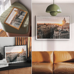 Plakat na płótnie Zachód słońca