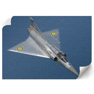 Plakat ścienny Wojskowy samolot