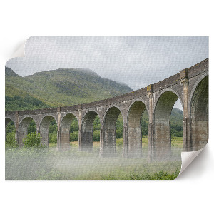 Plakat dekoracyjny Most wśród zieleni