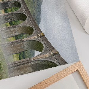 Plakat dekoracyjny Most wśród zieleni