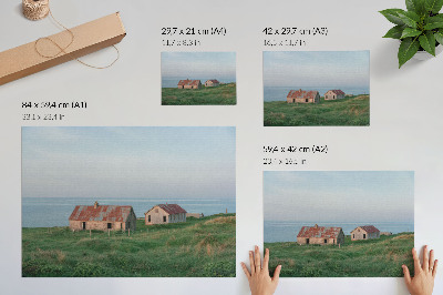 Plakat „Nadmorski spokój”