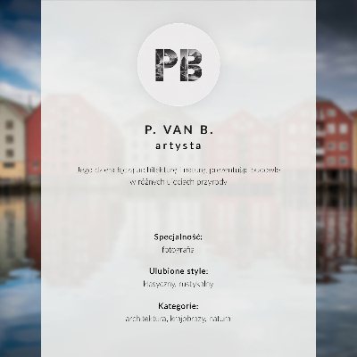 Plakat „Nadmorski spokój”
