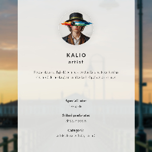 Plakat na płótnie Most zachód