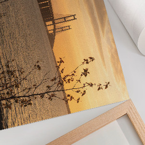 Plakat na płótnie Most zachód