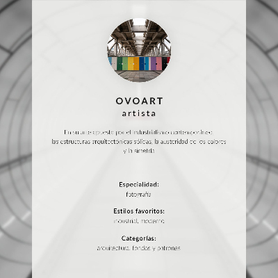 Plakat ścienny z motywem minimalistycznym do korytarza