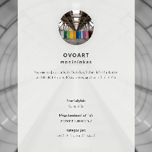 Plakat na ścianę Korytarz minimalistyczny