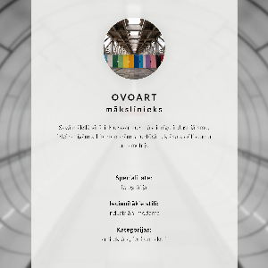 Plakat na ścianę Korytarz minimalistyczny