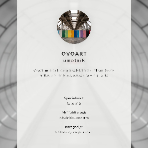 Plakat na ścianę Korytarz minimalistyczny