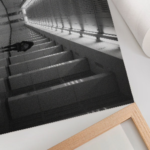 Plakat na ścianę Korytarz minimalistyczny