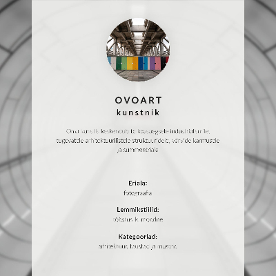 Plakat ścienny z motywem minimalistycznym do korytarza
