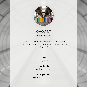 Plakat na ścianę Korytarz minimalistyczny