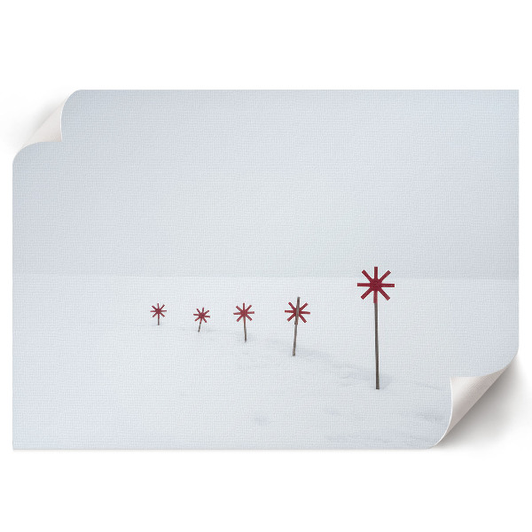 Plakat ścienny Zimowy minimalizm