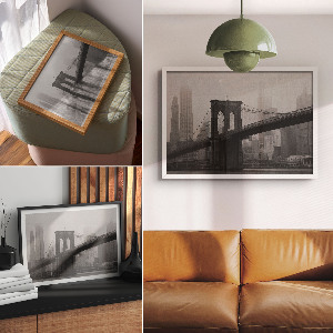 Plakat dekoracyjny Miejska panorama