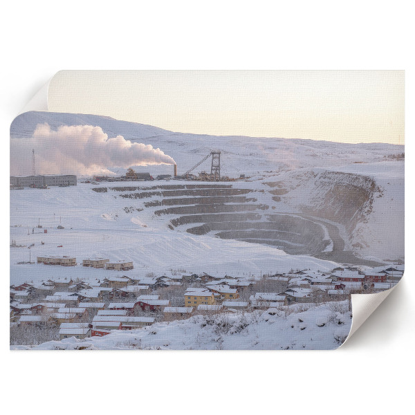 Plakat na płótnie Zimowa panorama