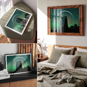 Plakat dekoracyjny Kosmiczna skała