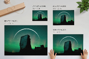 Plakat dekoracyjny Kosmiczna skała