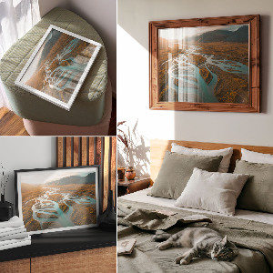 Plakat Zachód słońca