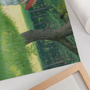 Plakat na płótnie Japońska para