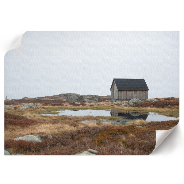 Plakat ścienny Domek na pustkowiu