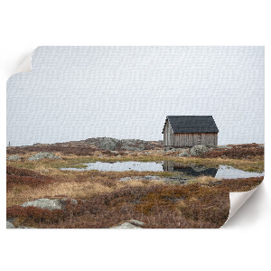 Plakat ścienny Domek na pustkowiu