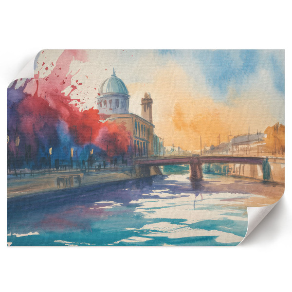 Plakat ścienny Miejski pejzaż