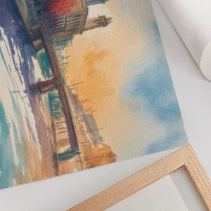 Plakat ścienny Miejski pejzaż