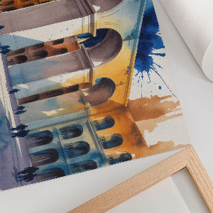 Plakat Miejski pejzaż