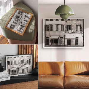 Plakat na płótnie Miejska architektura