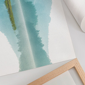 Plakat dekoracyjny Górski pejzaż